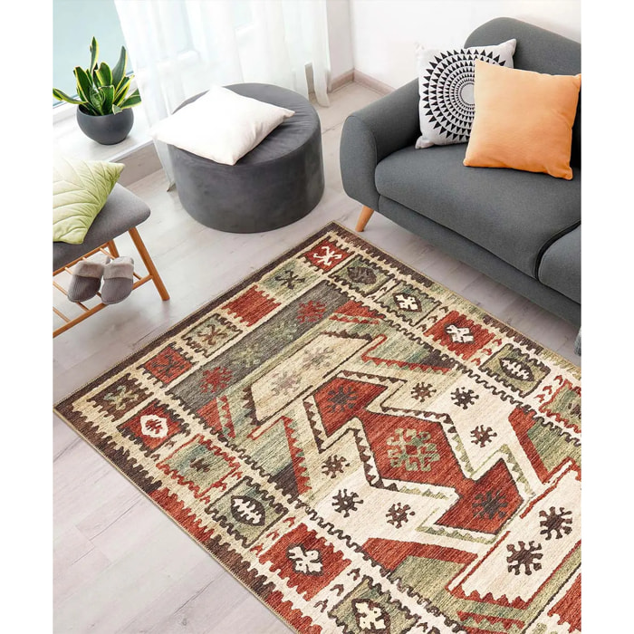 Tappeto kilim stampato salotto sala ingresso