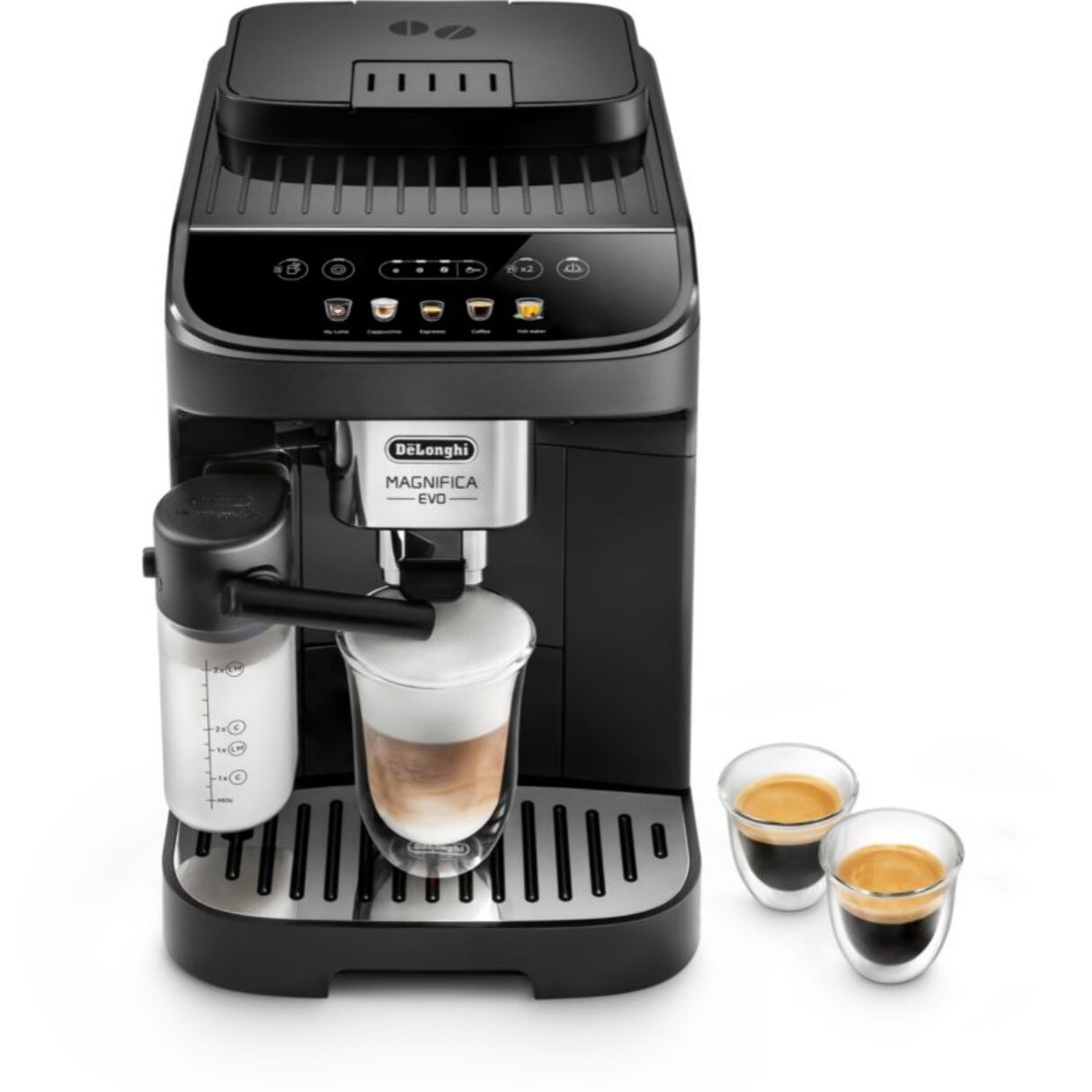 Expresso Broyeur DELONGHI Magnifica Evo My Latte FEB2961.B noir