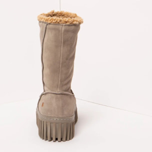 Botines 1511 SILK SUEDE TAUPE/BRIGHTON color Taupe