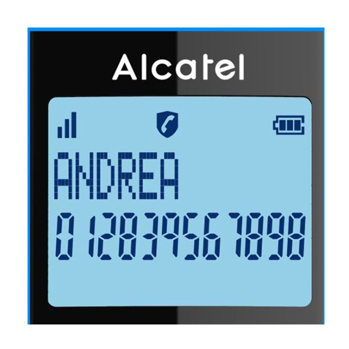 Téléphone sans fil ALCATEL F860 Voice Trio Noir