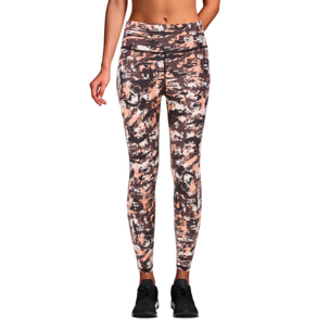 Mallas 7/8 de cintura alta para mujer BLUEBALL Boreal - Morado