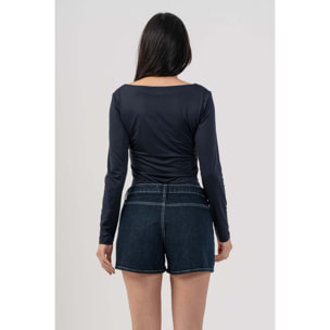 Kocca - Maglia con scollo squadrato Donna