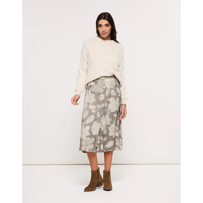 Falda Midi Verde - Lori