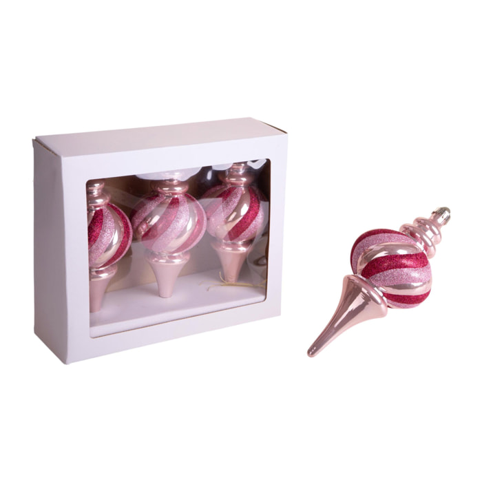 Finale - Pezzi 3 - 11,5xH26,5x11,5cm - Bianchi Dino SpA