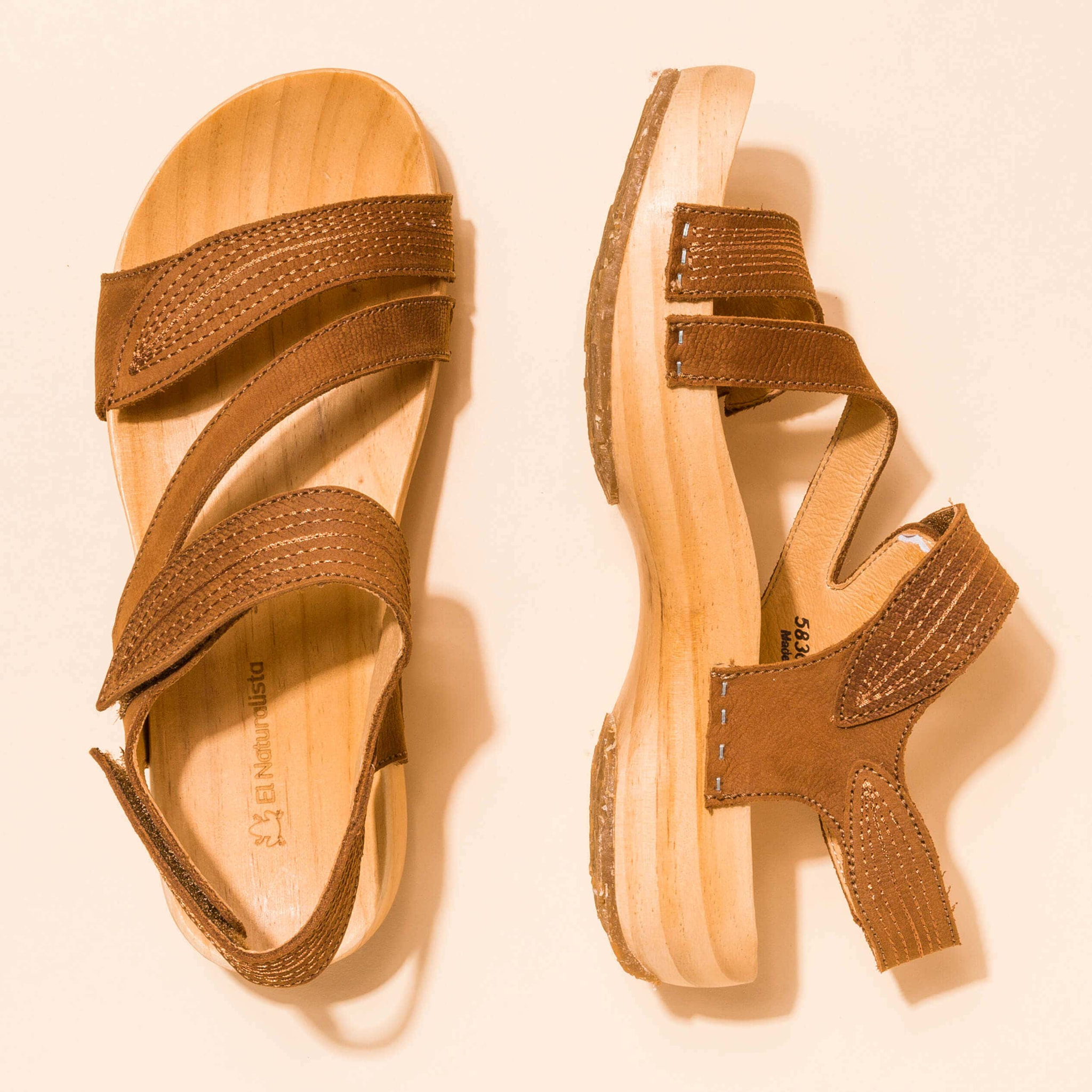 Sandalias N5830 PLEASANT WOOD / SHOKUNIN color Wood