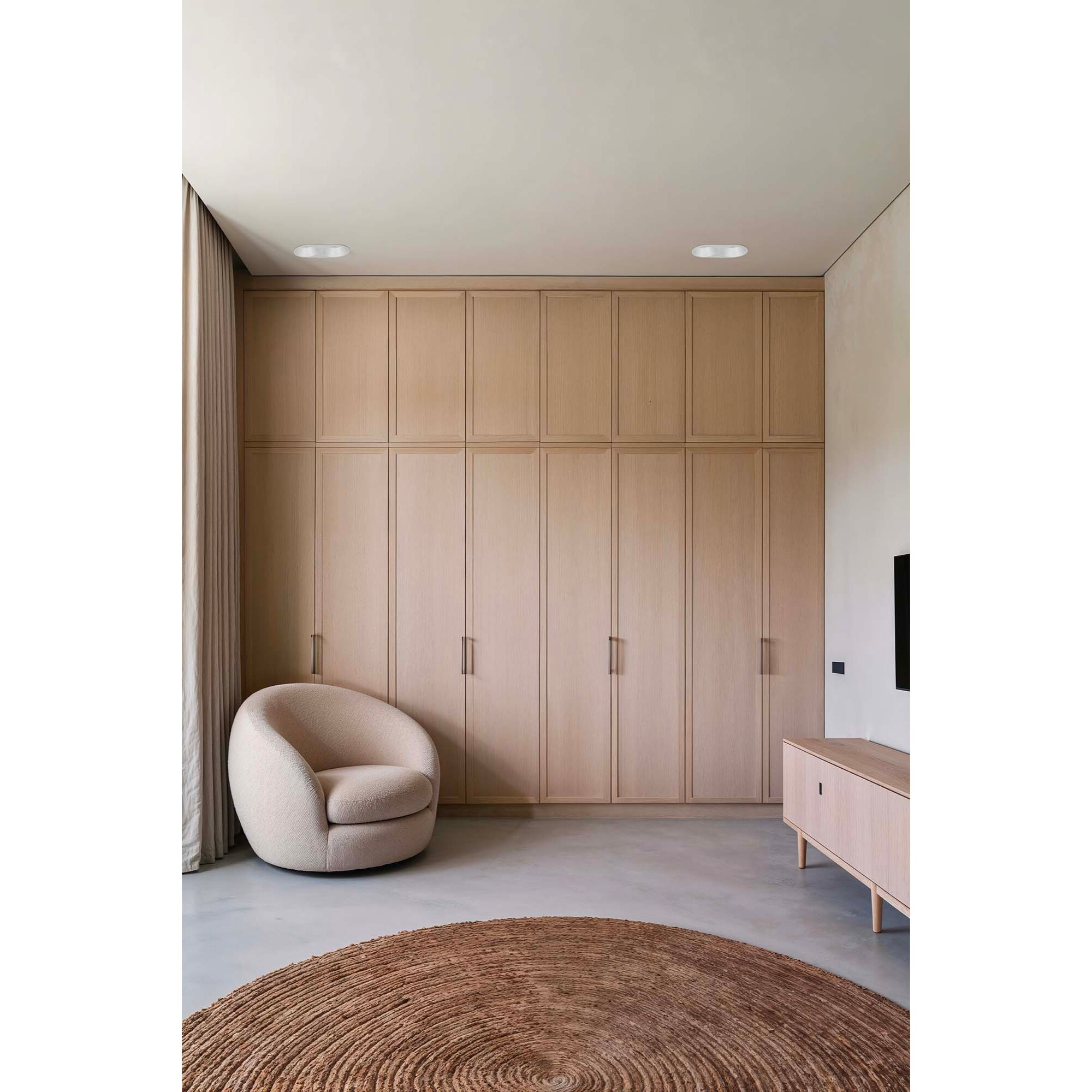 GAS 2L Lampe encastrable blanc