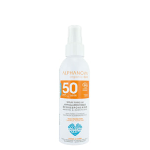 Sun Spray Bio SPF50 - Protection Solaire Familiale 150 g