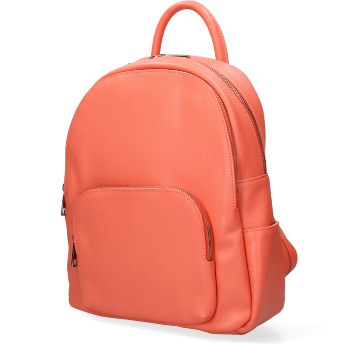 Zaino da donna Made in Italy - Modello Iride Ultra - 100% pelle - 27.0 x 32.0 x 12.0 cm