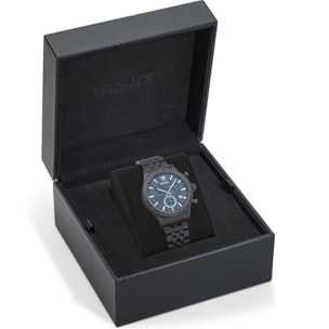 Versace Quartz Chronograph Watch Hell.chr Petite Spec. (Wc-Cfa)