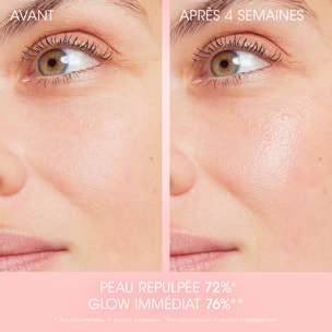 La Provençale Peptide-Eclat - Sérum Rose Booster d'Eclat Anti-fatigue - Olive violette - Peptides, Vitamine C* & Pigments lumine