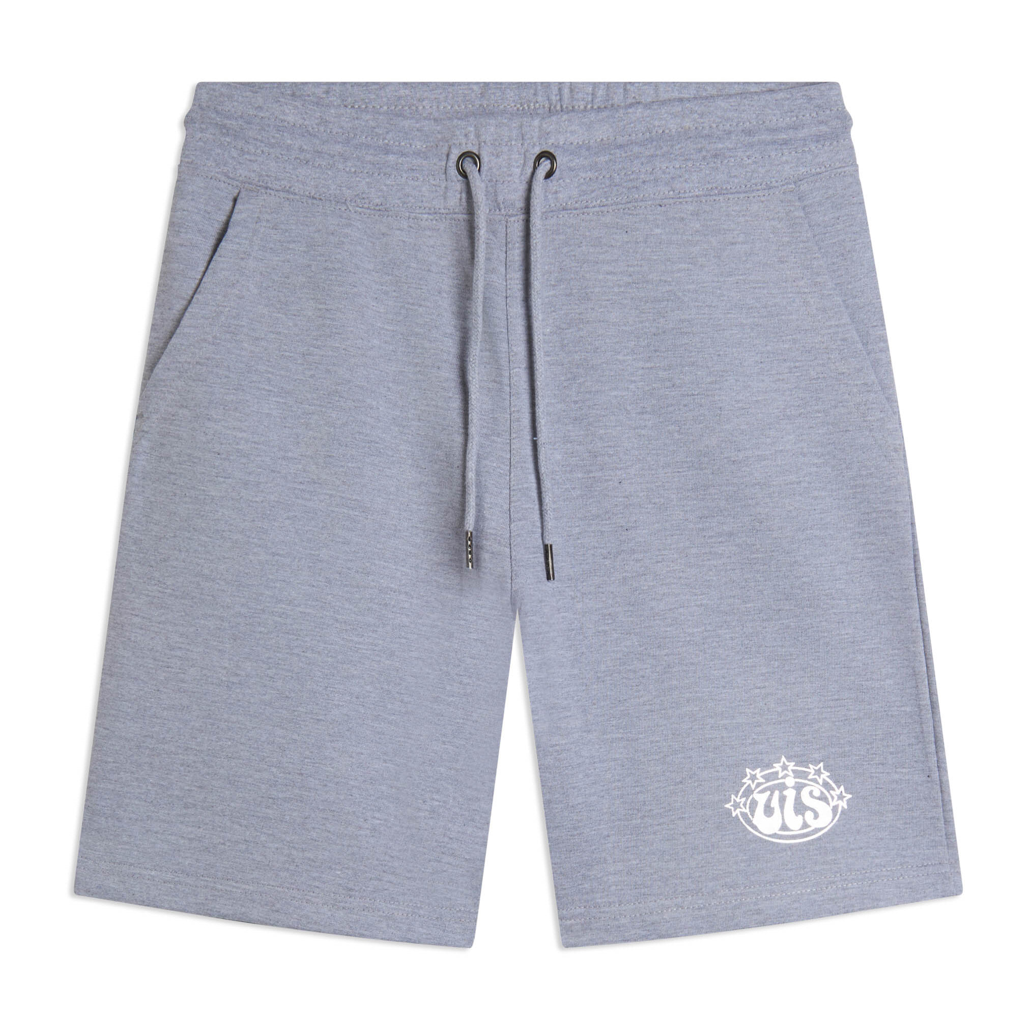 Pantaloni Corti Uomo Regular con Logo Argento VIS
