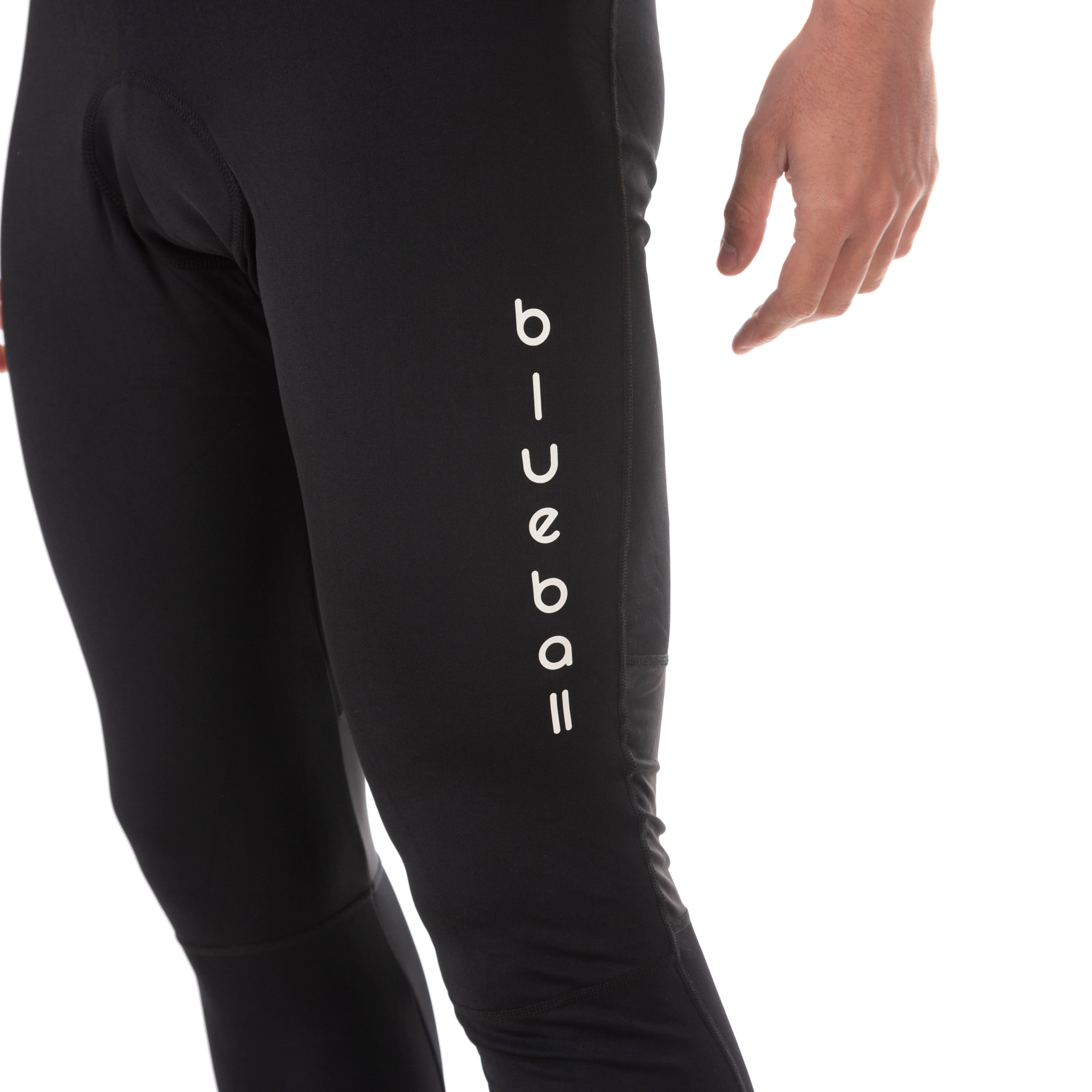 CULOTTE DE COMPRESIÓN CICLISMO PARA HOMBRE INTEGRAL BLUEBALL EN NEGRO