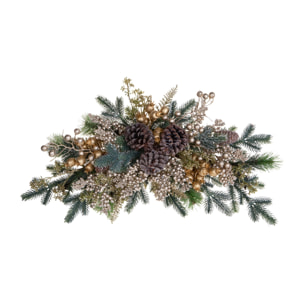 Sopraporta con ilex e pigne - Pezzi 1 - ORO - Bianchi Dino SpA