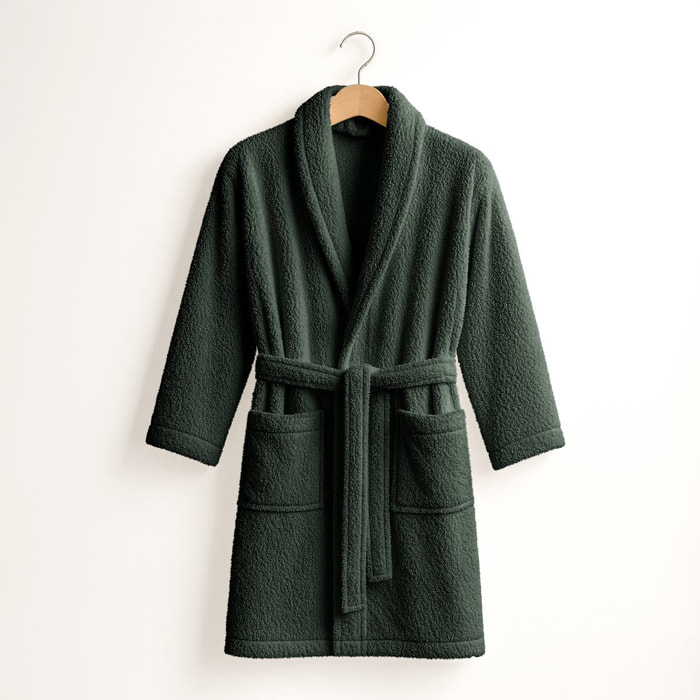 Albornoz - 100% algodón rizo peinado - 420 g/m2