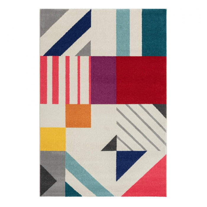 Tapis moderne et contemporain Nuti multicolore