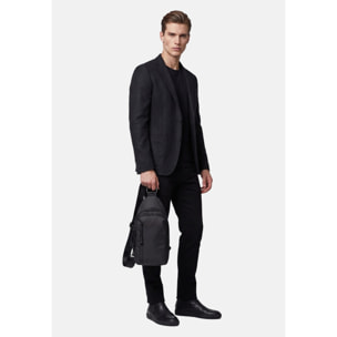Marsupio da uomo in pelle vegana - Modello False - Casual - 16.0 x 31.0 x 7.0 cm