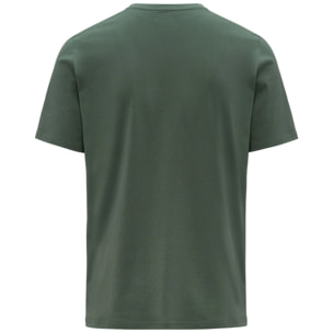 Kappa - Camisetas y tops Hombre Verde - Logo Pocket