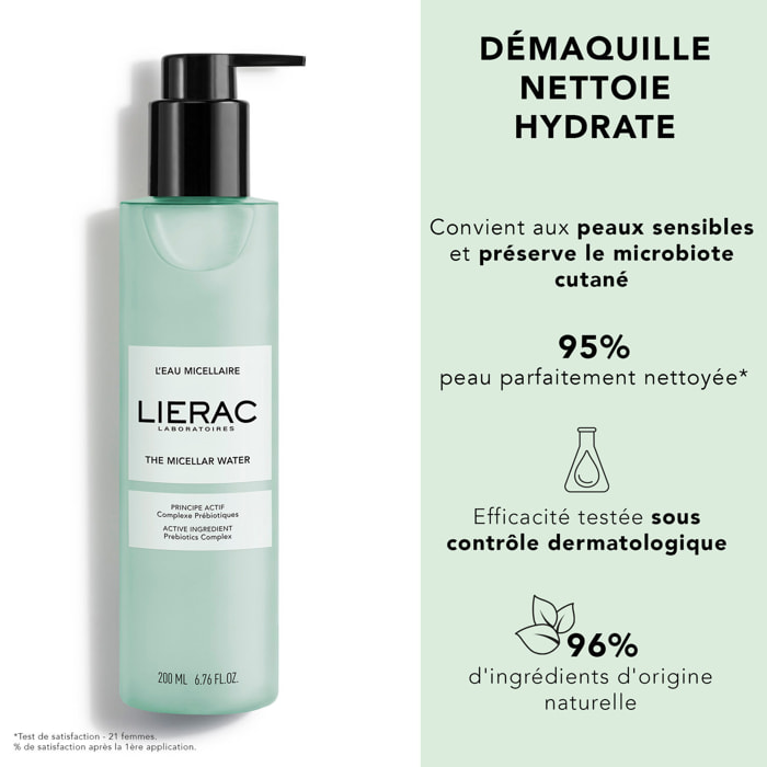 L'Eau Micellaire - Démaquille Visage et Yeux 200 ml