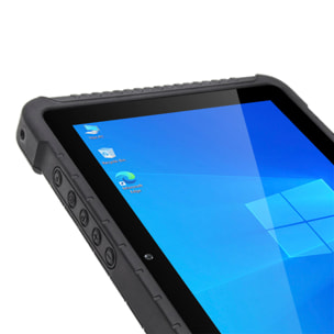 DAM Tablet Rugerizada WinPad W106 4G. SO Windows 10. Pantalla 10,1'' 1280x800px. Intel®HD. 4GB RAM + 64GB. IP65 MIL-STD-810G, reforzada. GPS. 28x2,2x18,7 Cm. Color: Negro