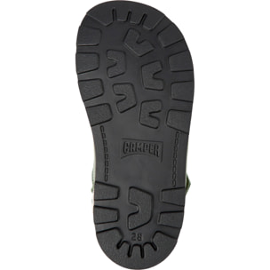 Sandalias - CAMPER Brutus - Verde - Cuero liso