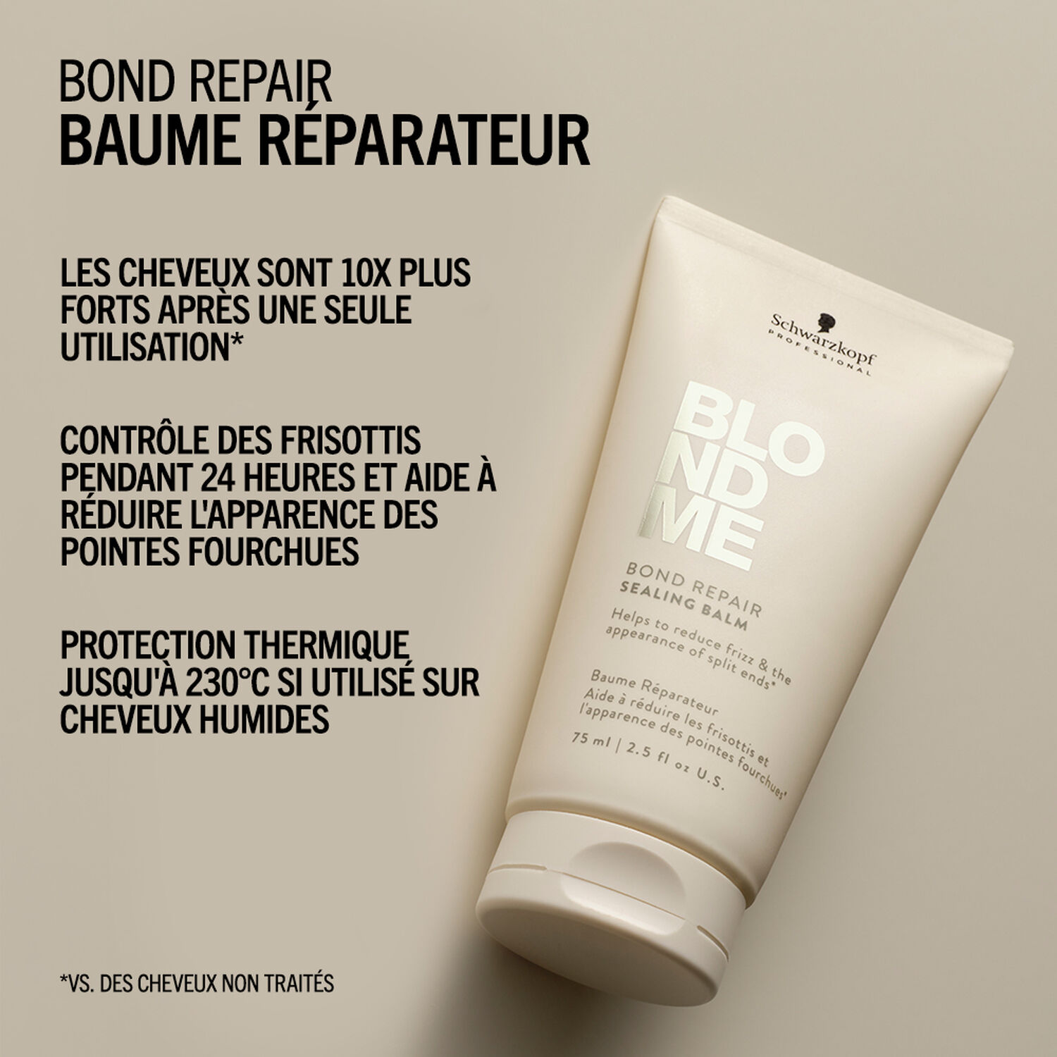 BlondMe - Baume Réparateur 75ml