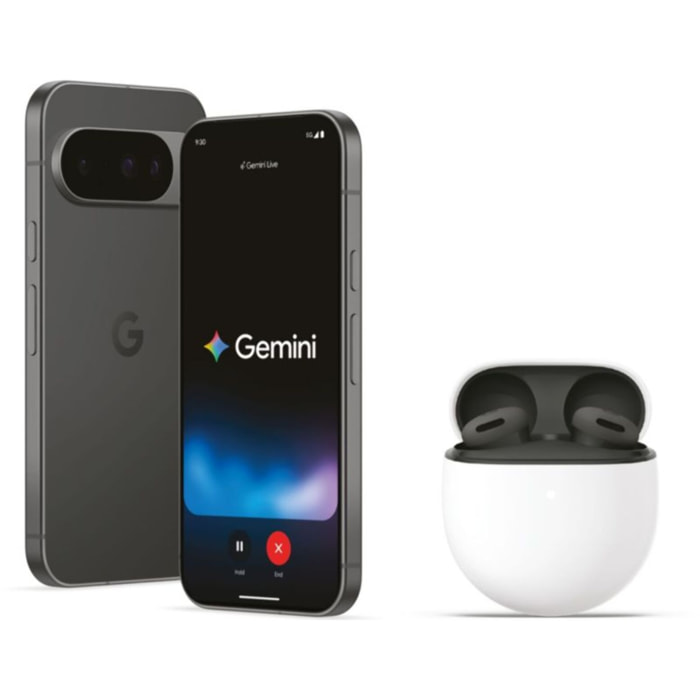 Smartphone GOOGLE Pack Pixel 10 Noir 128Go 5G + Pixel Buds 2a