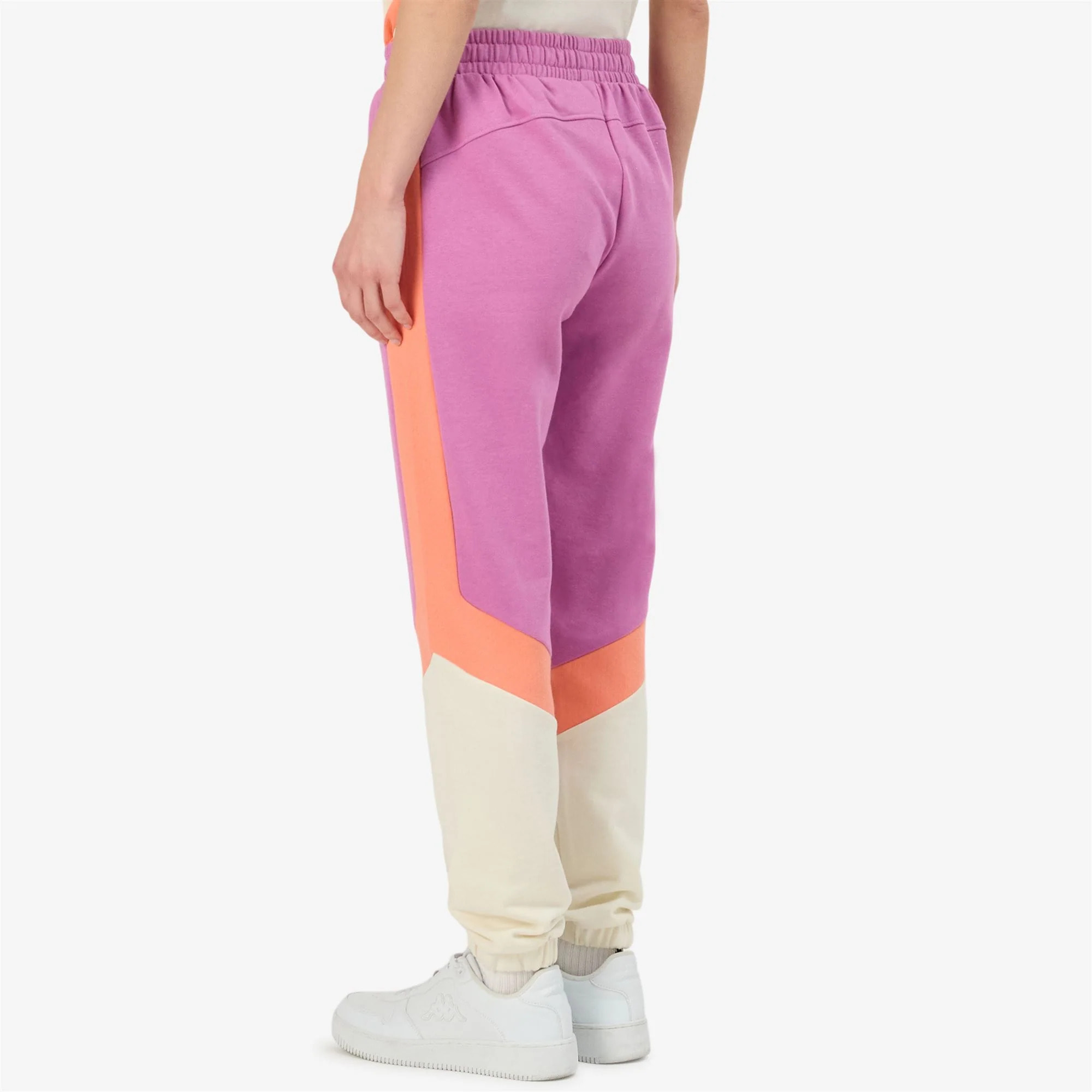 Kappa - Pantaloni Donna Viola - Logo Grala