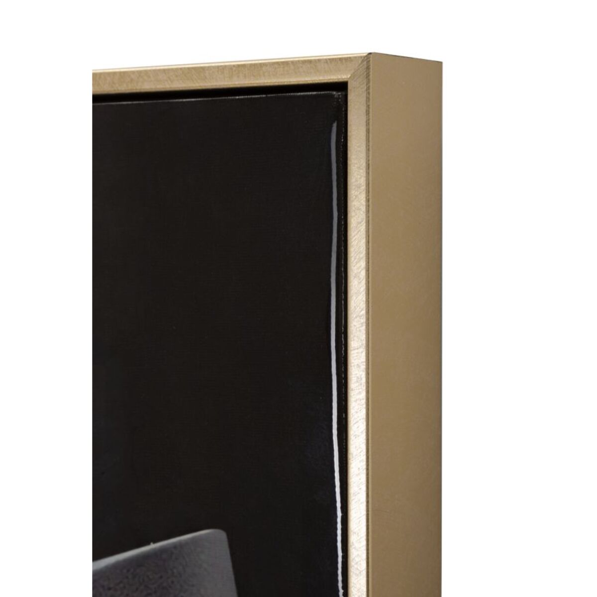 DIPINTO SU TELA LACCATO WIEN HAT -B- C/CORNICE CM 62X4X92