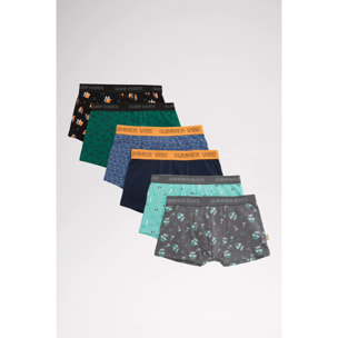 Confezione da 2 boxer con stampe assortite
