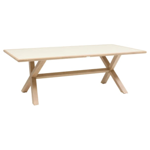 Table de jardin 8 places Axiome argile