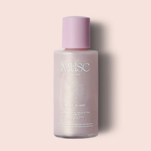 Musc Blanc - Huile Glow Pailletée Corps 100 ml