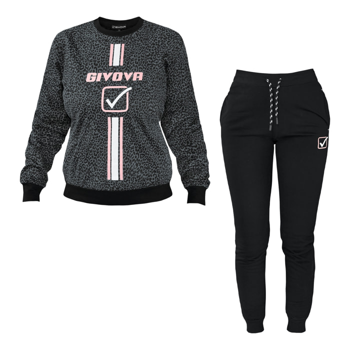 Tuta Donna GIVOVA Cotone Felpato