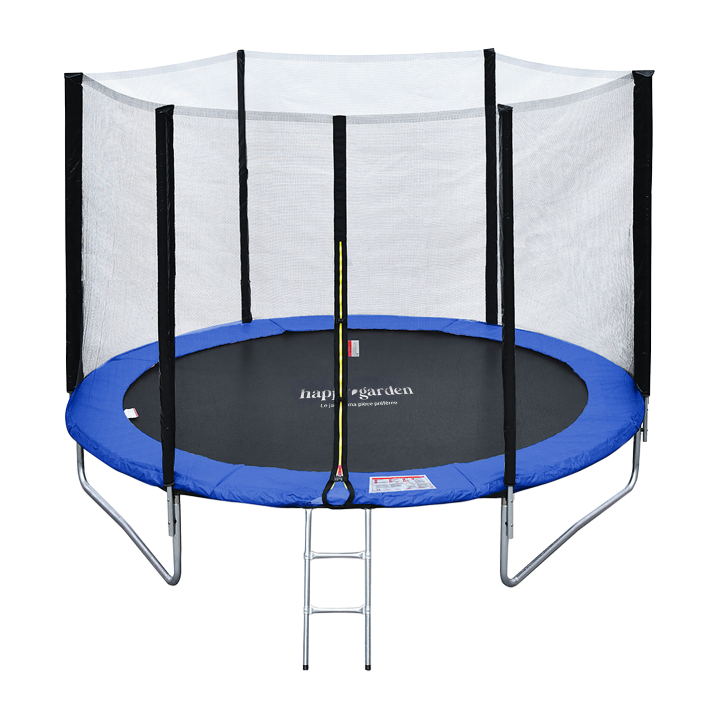 Trampoline réversible avec accessoires -