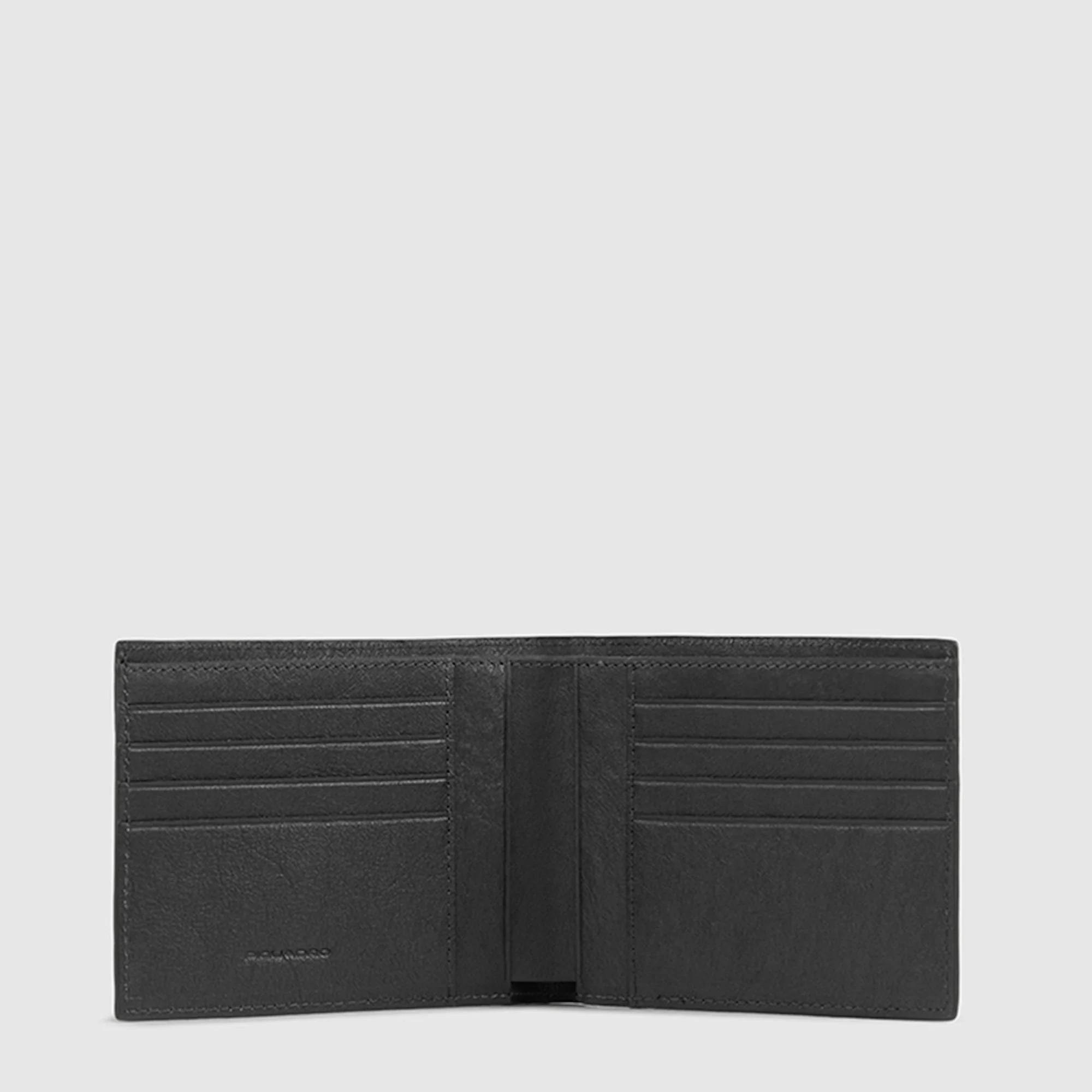 Piquadro Men's wallet with two banknote compartments