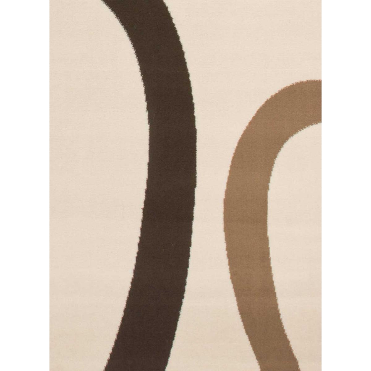 Tapis salon et chambre tissé motif rond FIHA