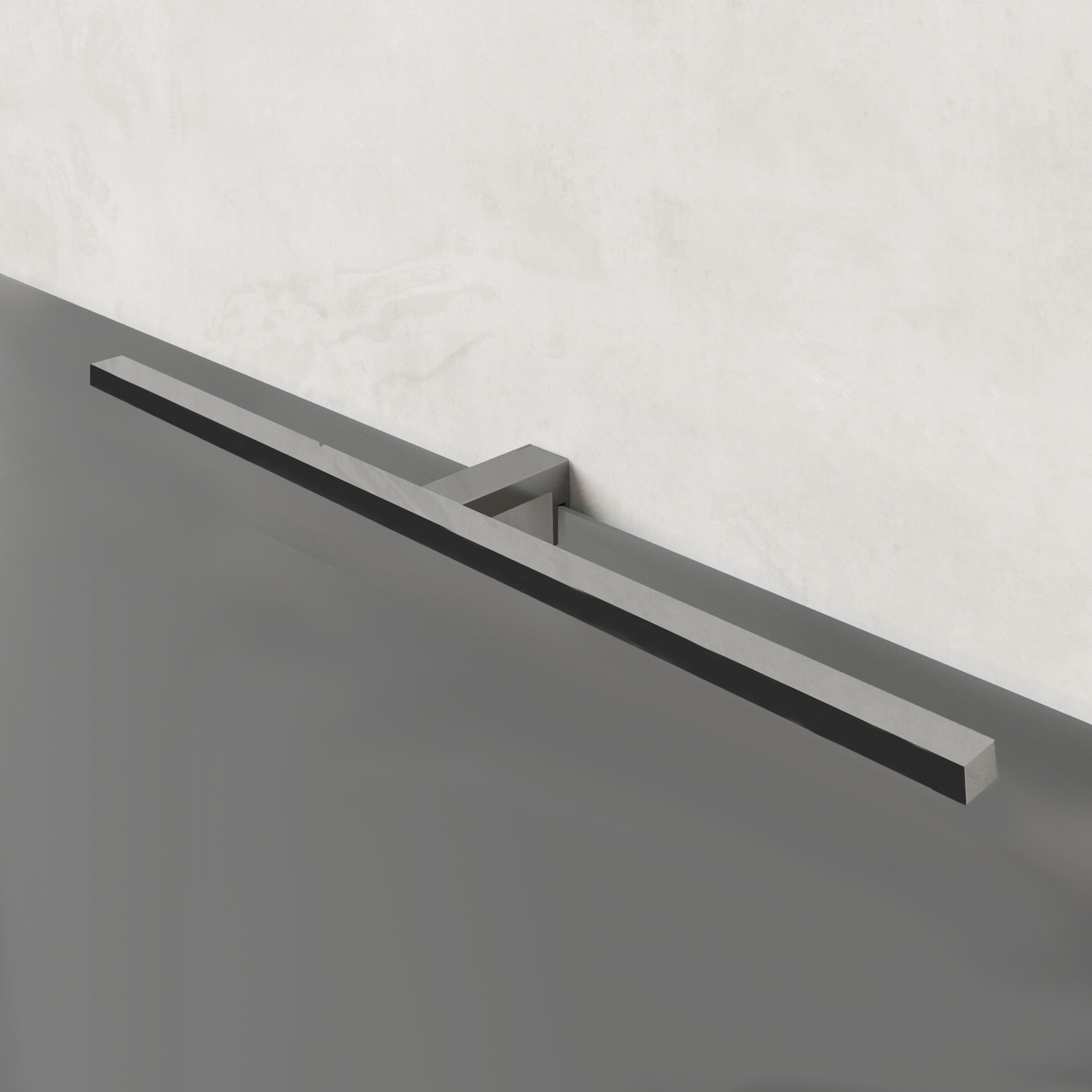 Illumination de salle de bain Applique led Alday, 60cm chromé