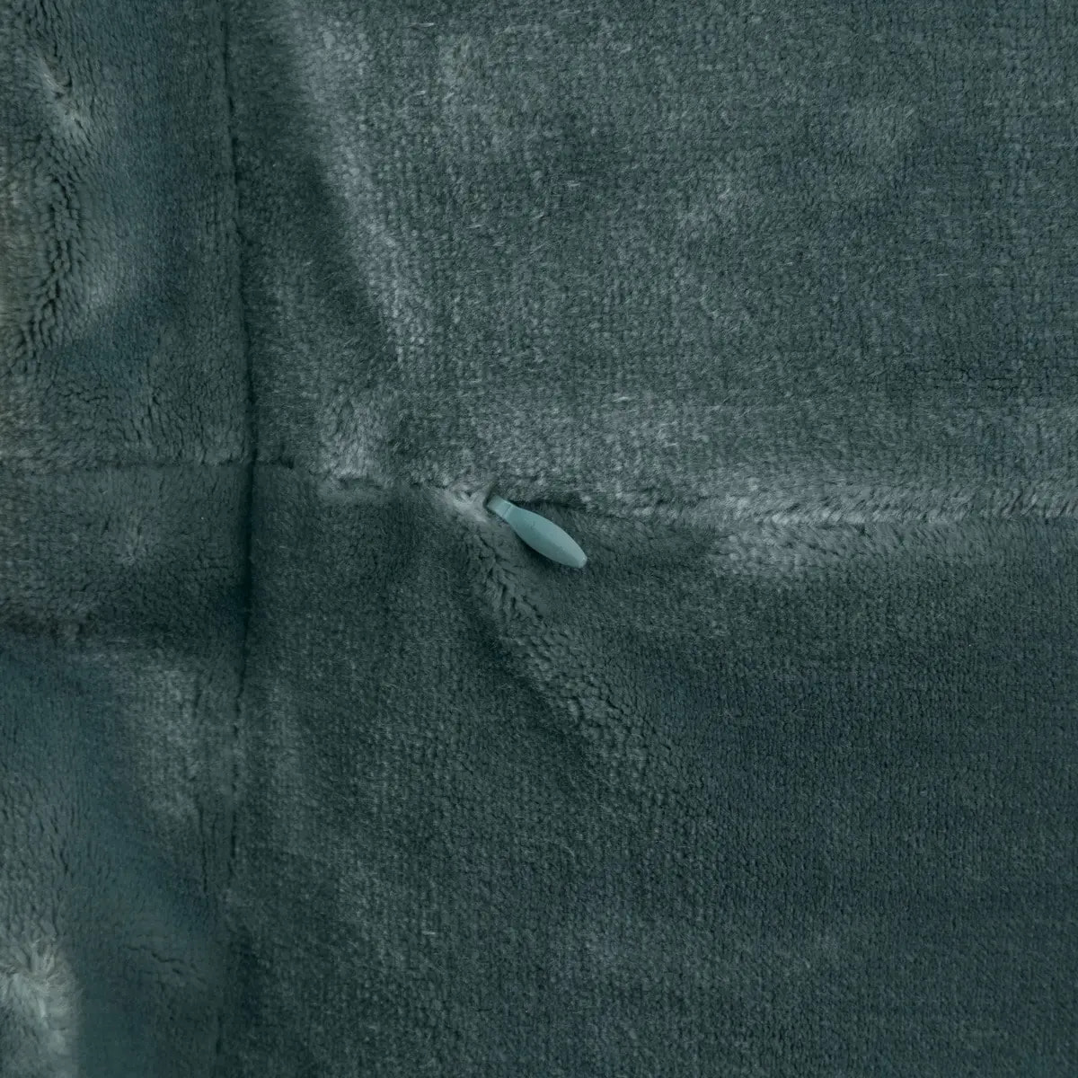 Coussin flanelle Cuddly bleu 30x50cm