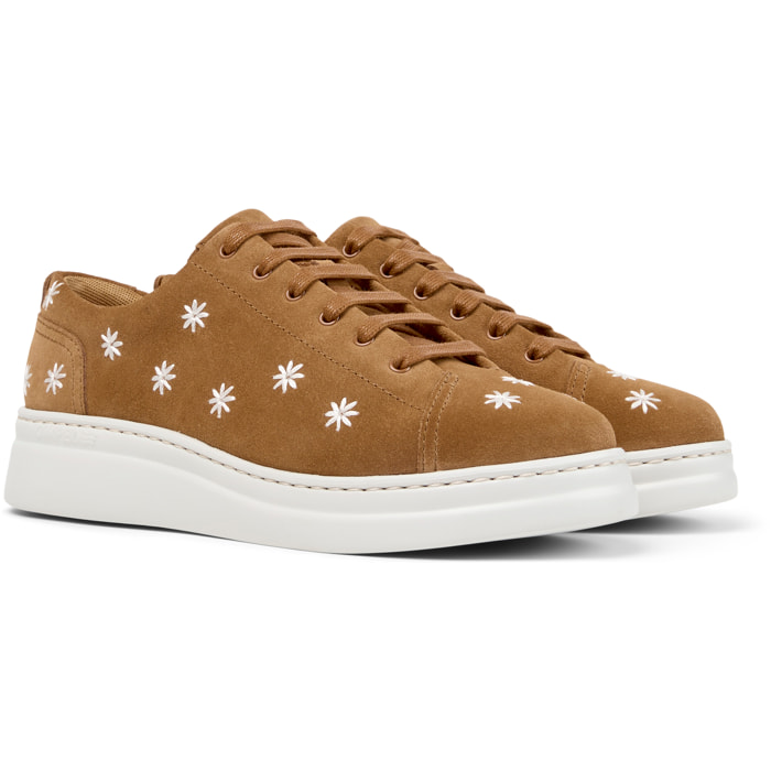 Sneakers - CAMPER Runner Up - Marrone - Pelle scamosciata