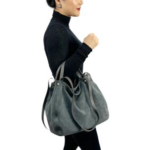 Bolso de mano Cheval Firenze Alfa F/W Gris