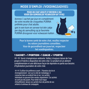 Felix Soup Sélection Poissons 6x48g - Lot de 8