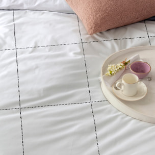 Housse de couette blanche Amira