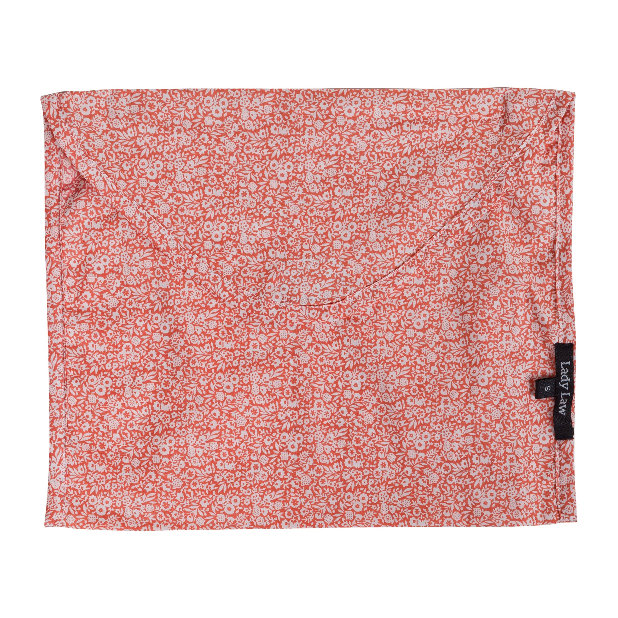 Pigiama leggero DONNA cotone fiori salmone