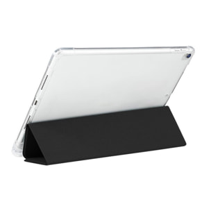 Etui iPad Classic 10.2 Pouces transparent avec Smart Cover Noir