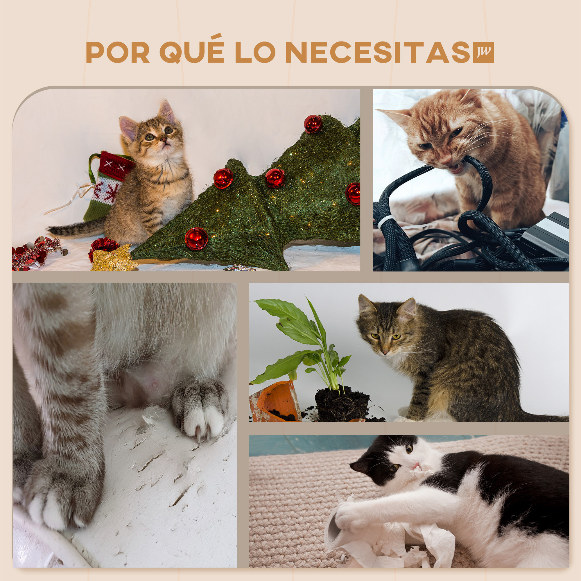 Estante de Escalada para Gatos de Pared Juego de Estantes para Gatos 4 Piezas con Hamaca Nido Rascador Plataformas para Saltar y Poste de Sisal Gris Oscuro