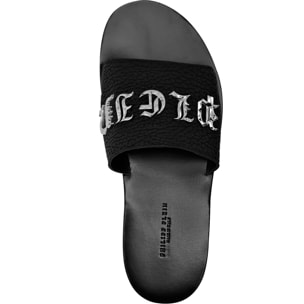 PHILIPP PLEIN Sandalias planas GOTHIC PLEIN