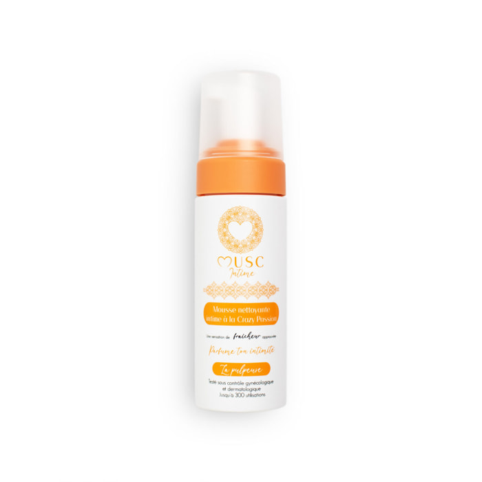 Crazy Passion - Mousse Nettoyante Intime 150 ml