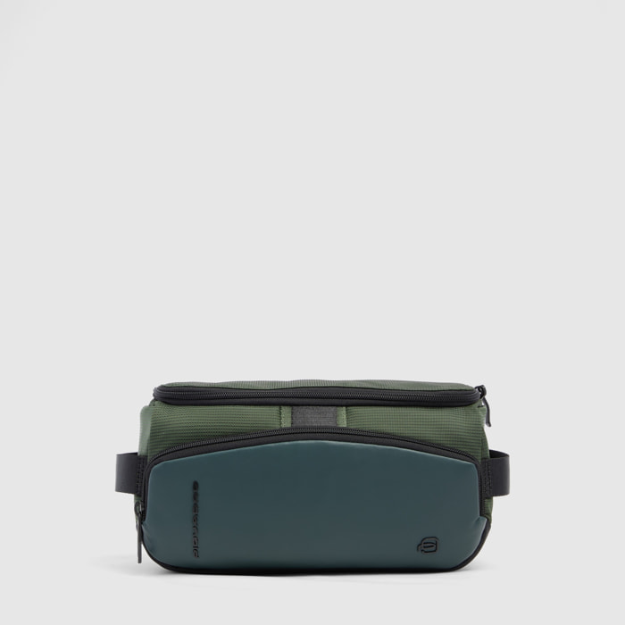 Piquadro Beauty case in materiale bio-based