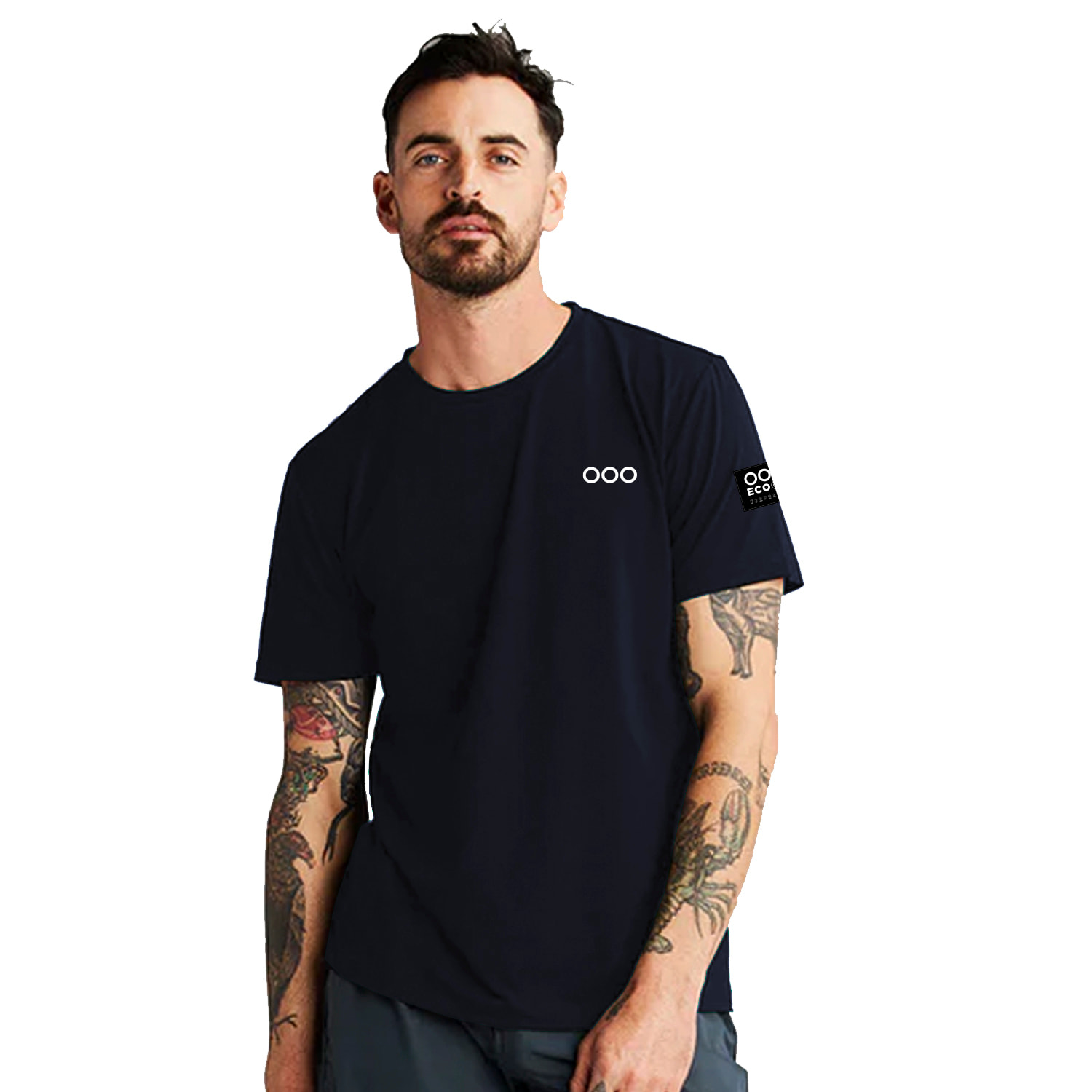 Camiseta ECOON modelo La Campetoise en color Azul Marino