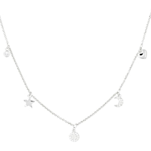 Collana U.S. Polo Assn. In metallo