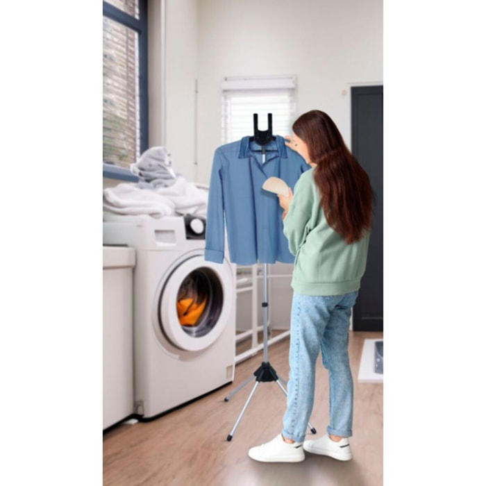 Cintre sur pied ESSENTIELB télescopique pour défroisseur